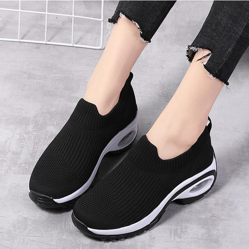 Women's Air Cushion Mesh Breathable Running Sports Sneakers