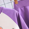 Male And Female Baby Cartoon Long-sleeved Two-piece Suit