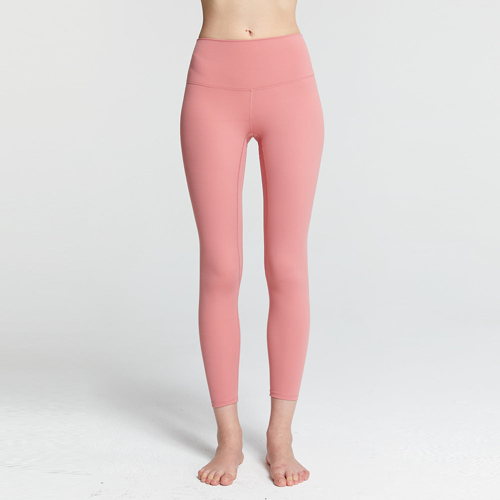 Stylish High-Rise Yoga Pants or Leggings with a Fashionable Twist