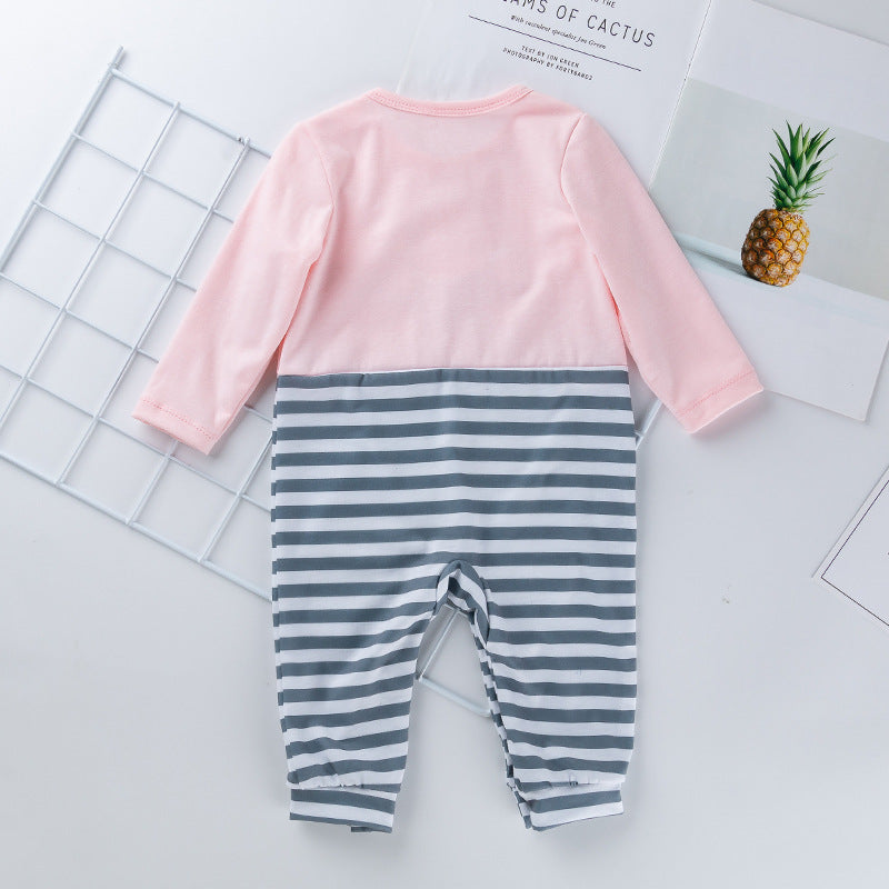 Spring and autumn new baby clothes newborn jumpsuit