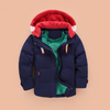 Winter Apparel for Boys: Cozy Thickened Down Jacket for Children