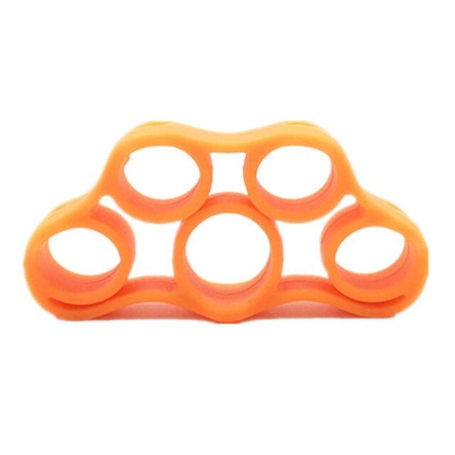 Silicone Tube Finger Exerciser with Pull Ring - Finger Training Device for Strengthening Fingers