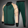 Fashion Retro Color Matching Color Men's Suit