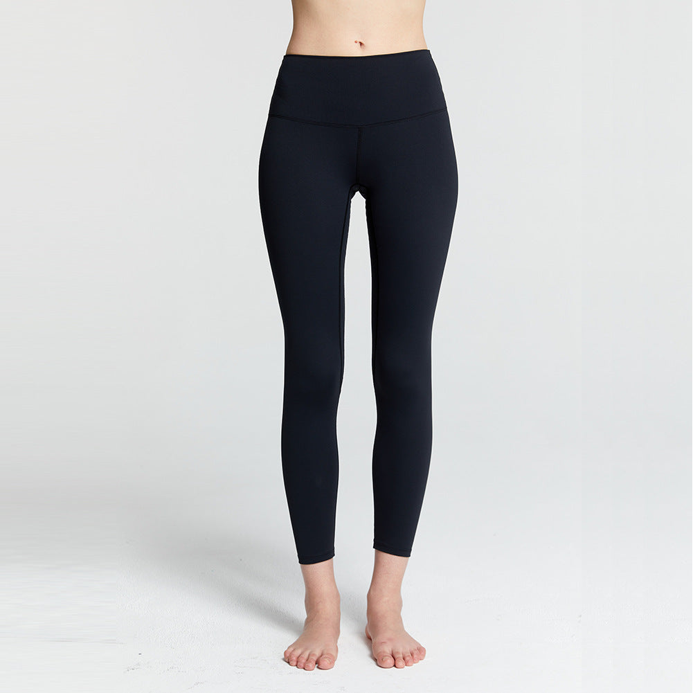 Stylish High-Rise Yoga Pants or Leggings with a Fashionable Twist