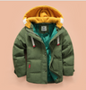 Winter Apparel for Boys: Cozy Thickened Down Jacket for Children