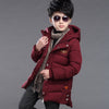 Boy's hooded padded jacket