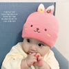 Children's Knitted Hat With Rabbit Ears