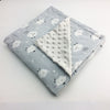 Knitted Cotton Comfort Peas Blanket
