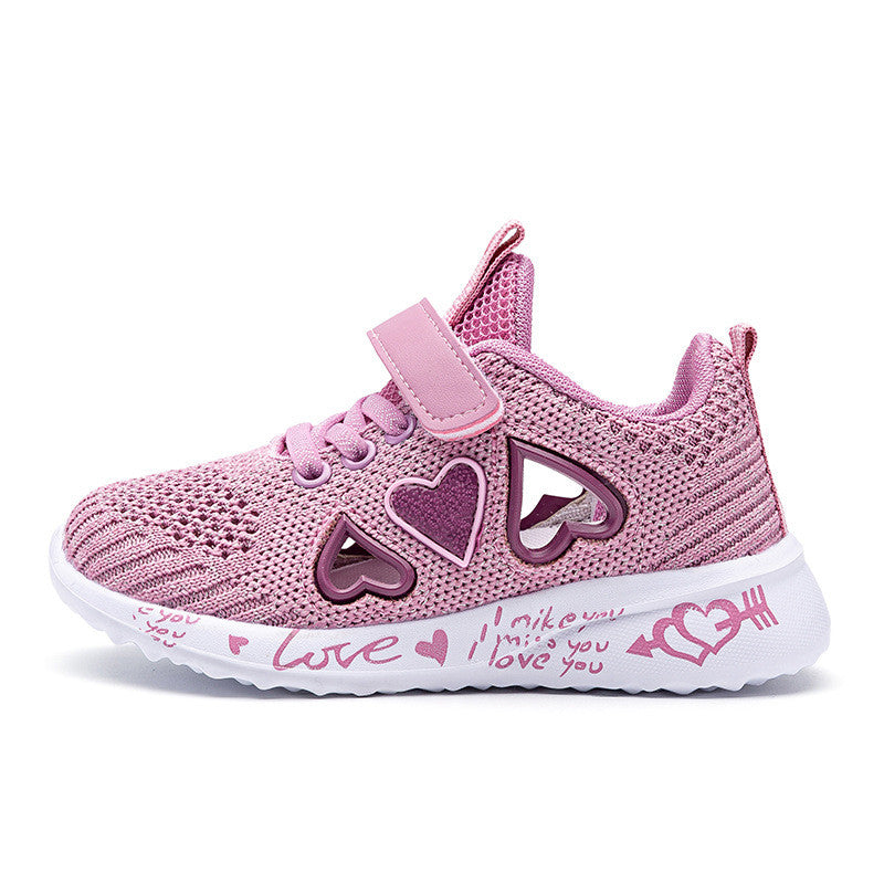 Casual Shoes Light Mesh Sneakers for Girls