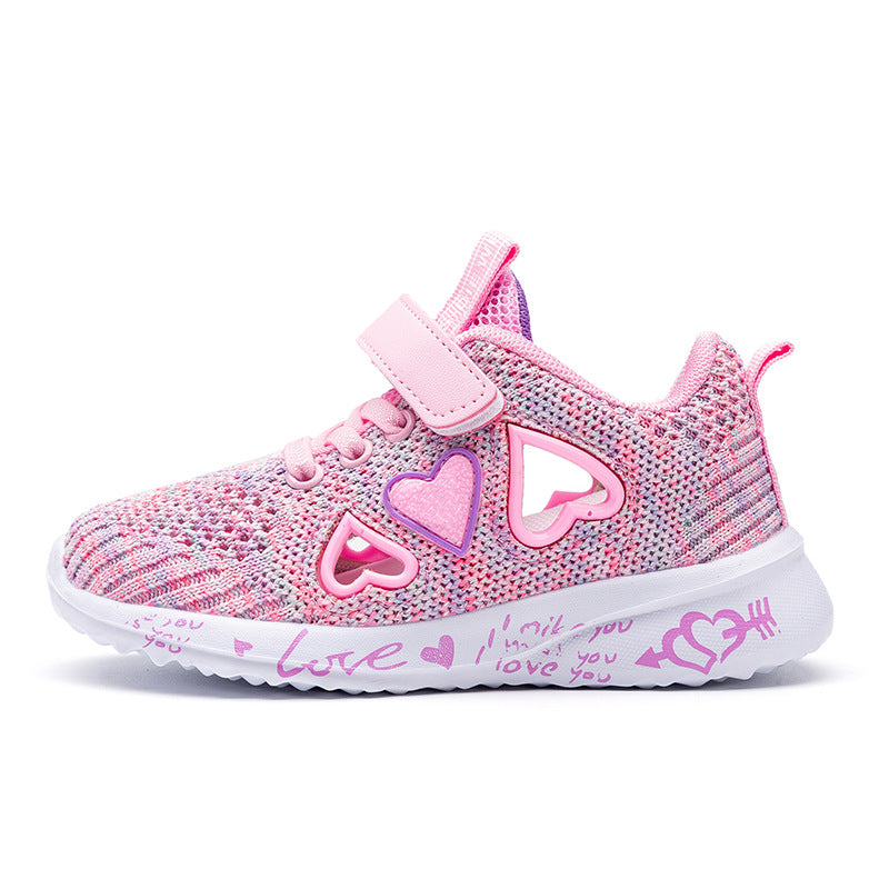 Casual Shoes Light Mesh Sneakers for Girls