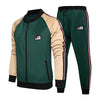 Fashion Retro Color Matching Color Men's Suit