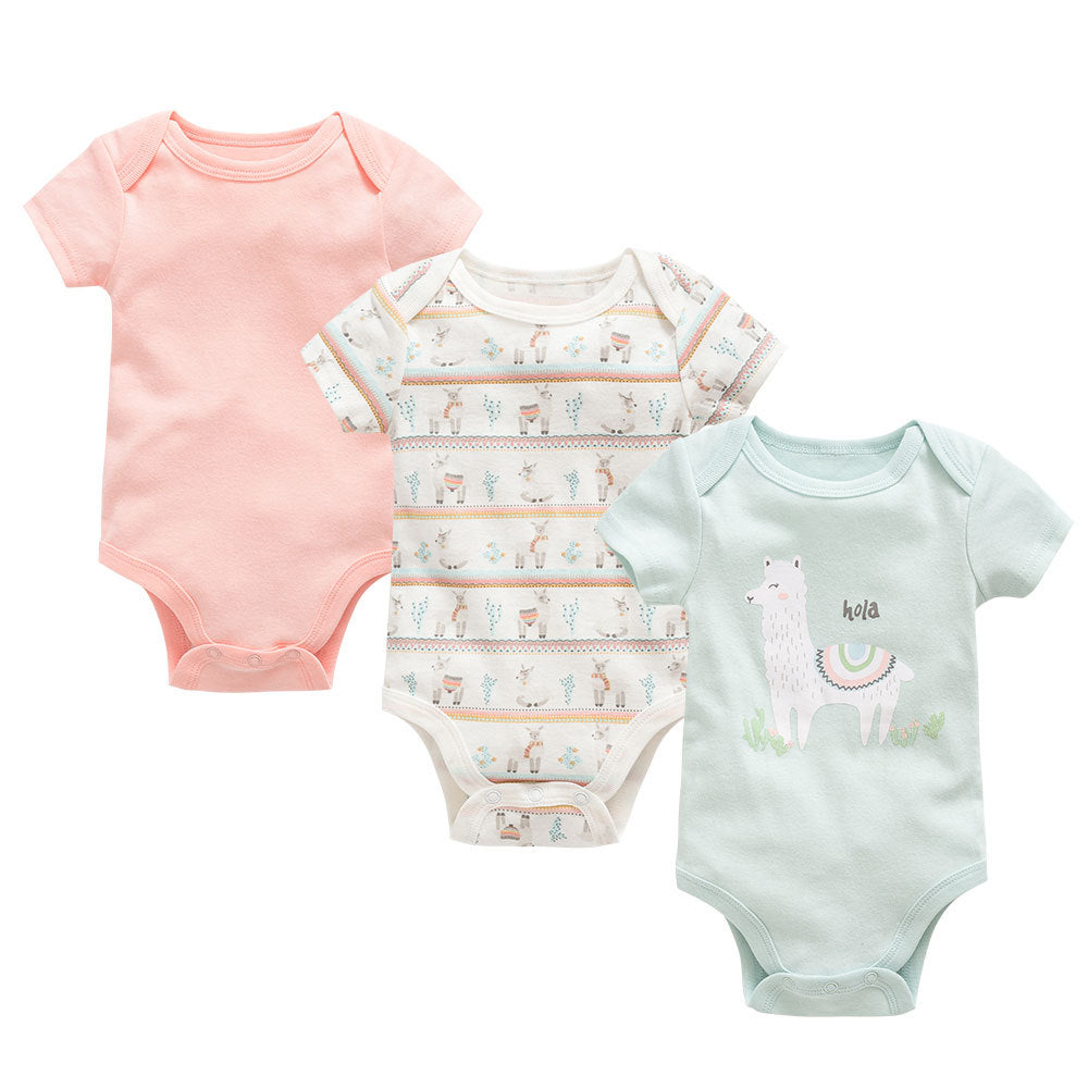 Three-piece baby clothes