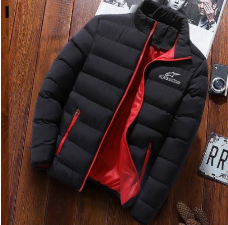 Men's Winter Fashion Jacket with Stand Collar