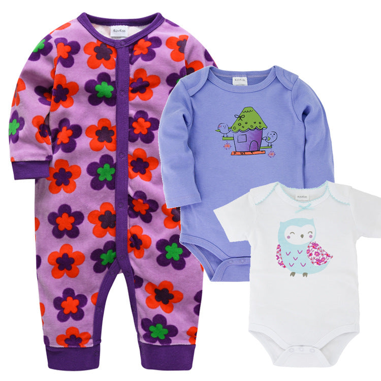 Infant's 3-Piece Unisex Baby Clothing Set for Boys and Girls