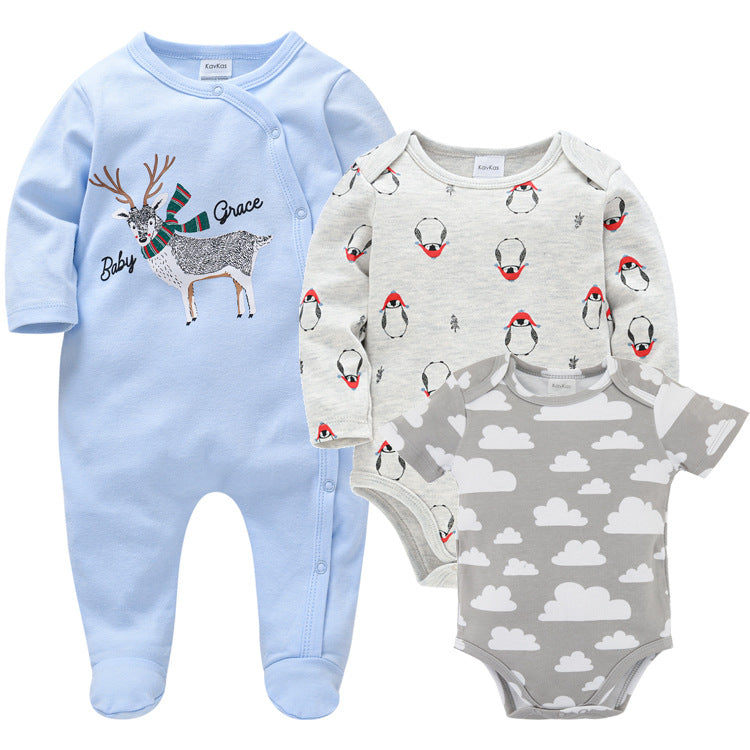 Infant's 3-Piece Unisex Baby Clothing Set for Boys and Girls