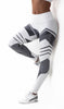 Printed Reflective Sport Yoga Pants Women Fitness Gym Leggings Running Compression Tights Quick Dry Sport Clothes Trousers