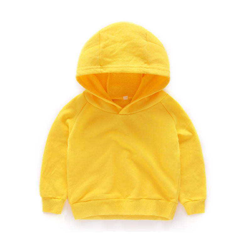 Children's hooded Pullover Sweater autumn boys' Top Girls' Autumn