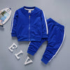 Spring And Autumn Casual Sports Suit Zipper Jacket Two-piece Pants