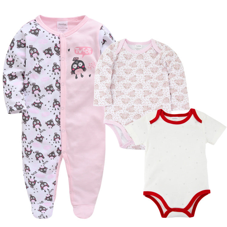 Infant's 3-Piece Unisex Baby Clothing Set for Boys and Girls