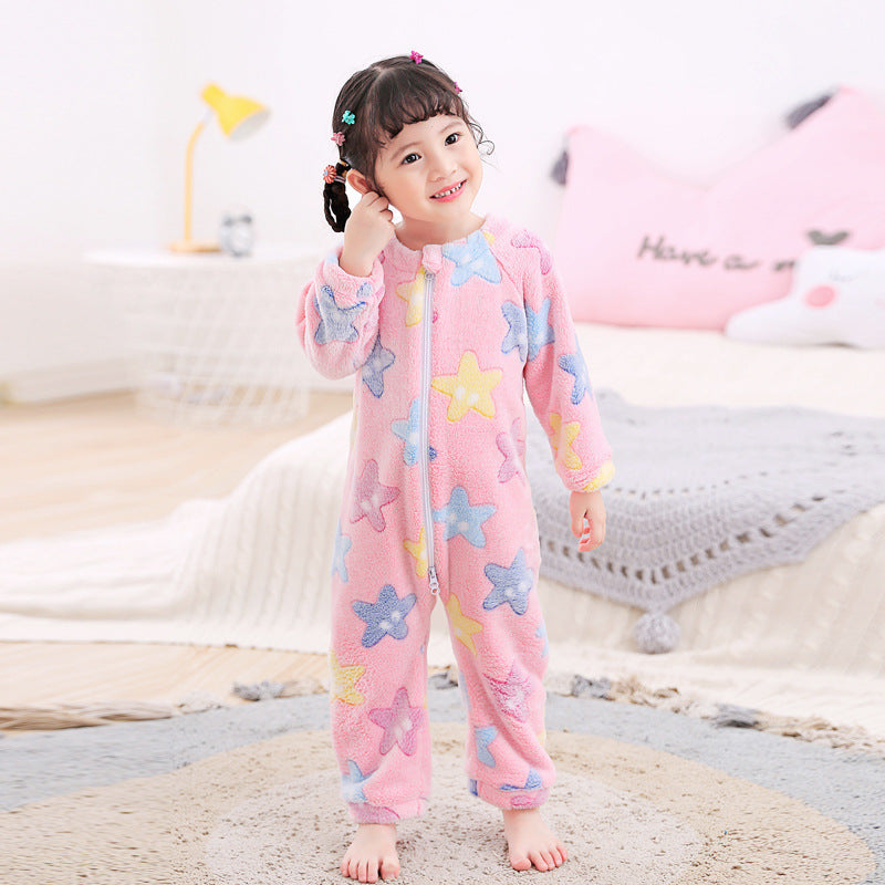 Pajamas for Boys and Girls, Perfect for Autumn and Winter