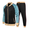 Fashion Retro Color Matching Color Men's Suit