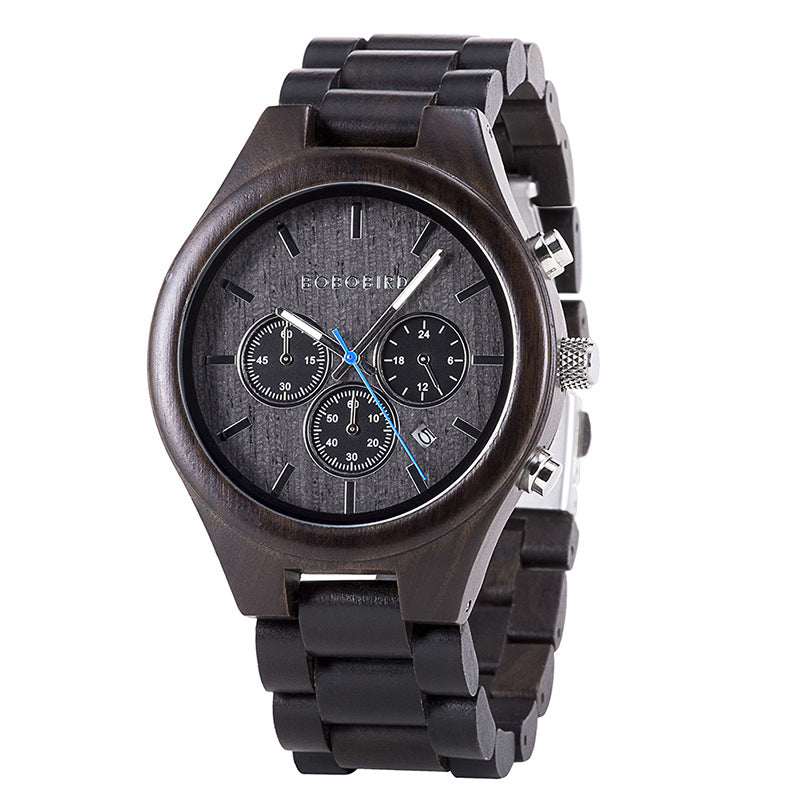 Artistic Youth Simple Leisure Quartz Wood Watch