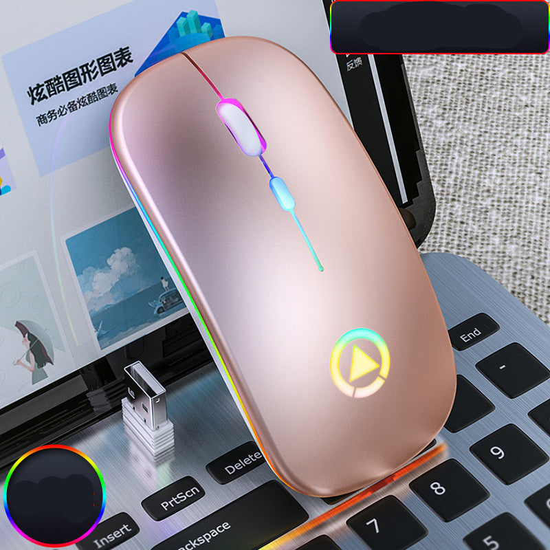 Bluetooth Mouse with Wireless Charging Capability