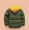 Winter Apparel for Boys: Cozy Thickened Down Jacket for Children