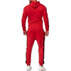 Men's autumn and winter sports casual sweater hooded suit