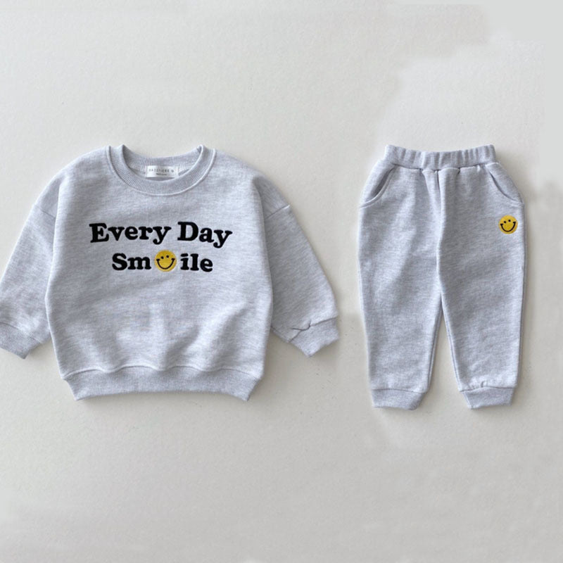 Children's Sweatshirt And Sweatpants Leisure Suit