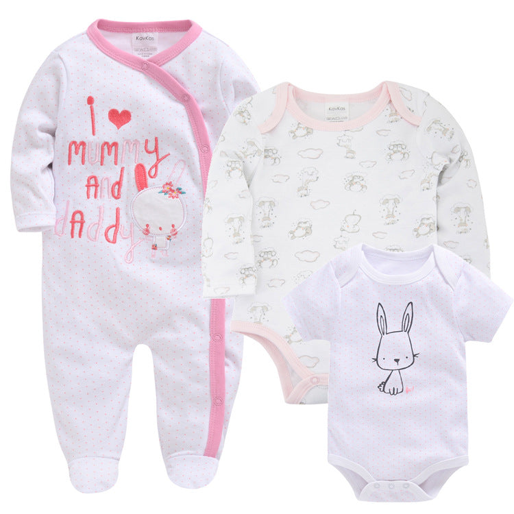 Infant's 3-Piece Unisex Baby Clothing Set for Boys and Girls