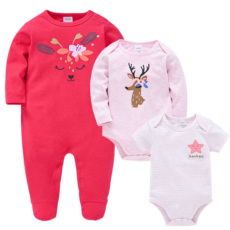 Infant's 3-Piece Unisex Baby Clothing Set for Boys and Girls