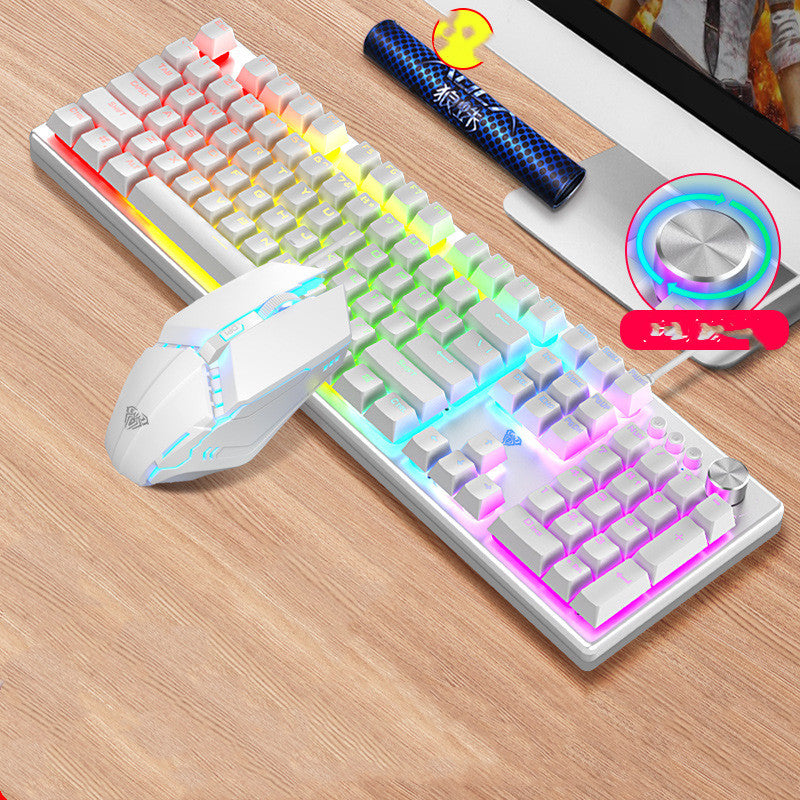 Wireless Keyboard, Mouse, and Earphone Bundle