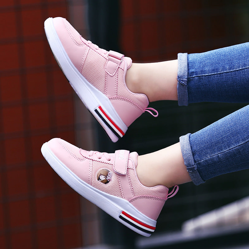 Breathable girls sneakers