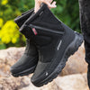 Enhanced Snow Boots: Cozy Fleece Lining for Couples, Ideal Winter Shoes for Outdoor Walking and Climbing