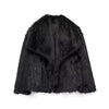 Winter Coat with Faux Mink Fur - Artificial Fur Elegance