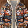 Men's Hooded Jacket: Casual Printed Cotton Coat for Leisure