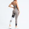 Beauty back color matching yoga suit