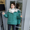 Women's Short INS Fluffy Cotton-Padded Jacket for Winter Comfort