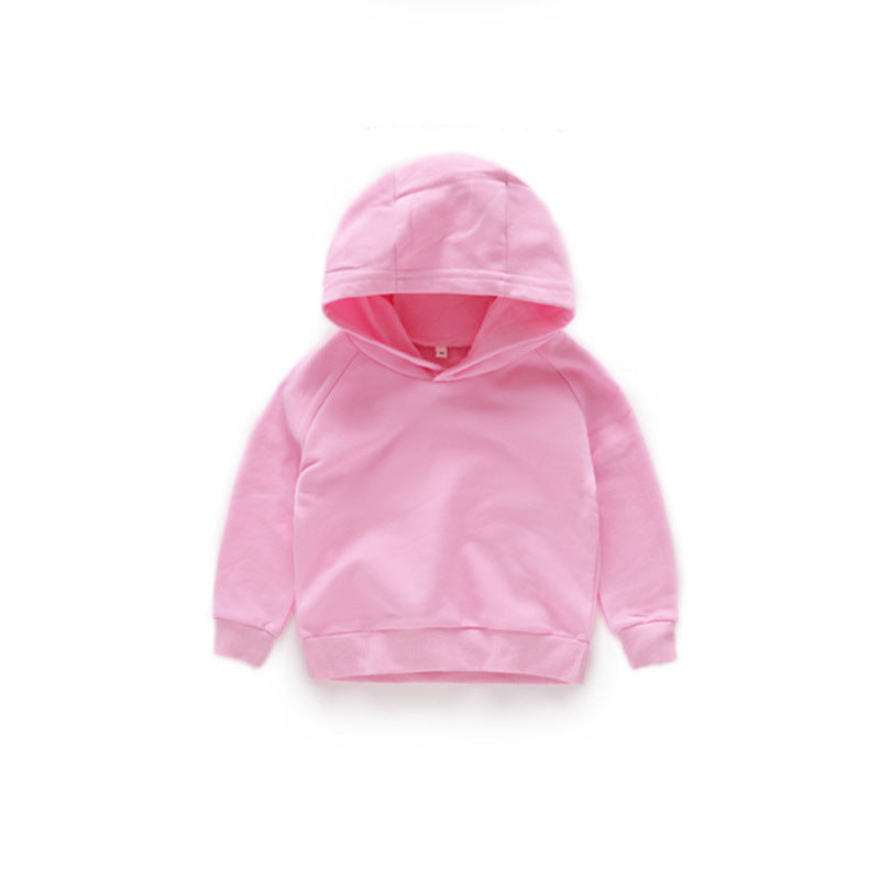 Children's hooded Pullover Sweater autumn boys' Top Girls' Autumn