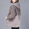 Women's Cotton-padded Coat Winter Loose Down Cotton-padded Coat Mid-length Plus Size Cotton Jacket Thickened