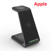 3-in-1 Fast Charging Station with Wireless Charger Stand and Quick Charge Dock for Phones