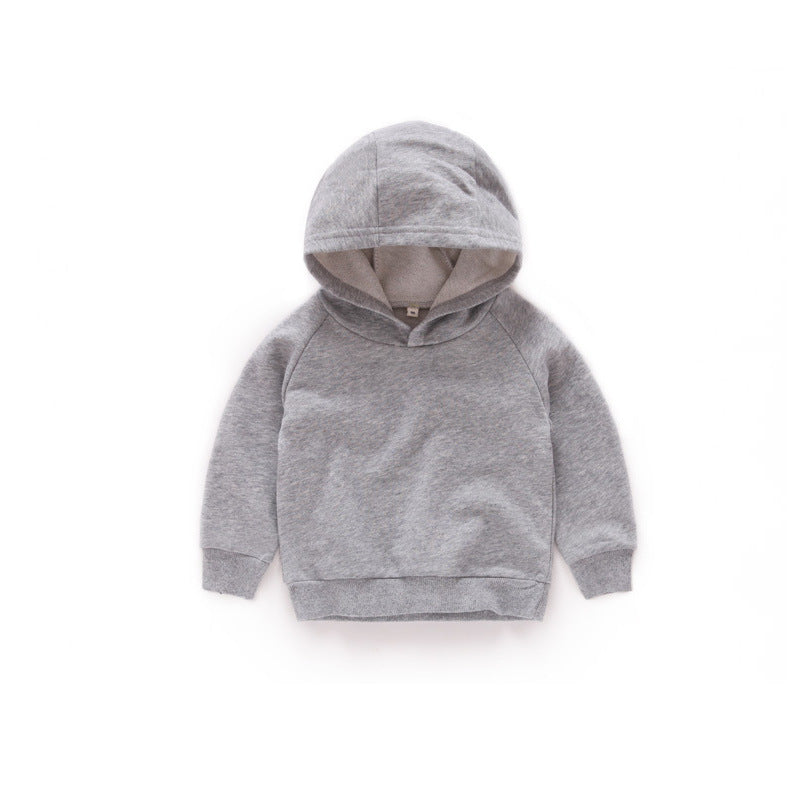 Children's hooded Pullover Sweater autumn boys' Top Girls' Autumn