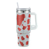 Large Capacity Stainless Steel Diamond-Designed Insulated 40oz Cup