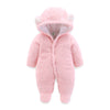 Winter Baby Jumpsuit Newborn Warm Thick Baby Romper