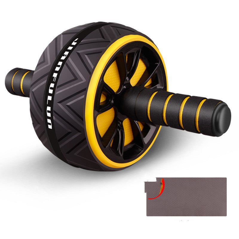 Silent Abdominal Muscle Trainer: Exercise Wheel for Men and Women, Fitness Tool for Weight Loss and Core Strength