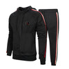 Men's suit large size autumn and winter sweater suit thin sweater
