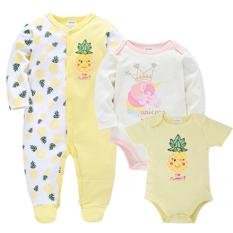 Infant's 3-Piece Unisex Baby Clothing Set for Boys and Girls