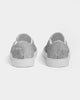 Men's Grey Canvas Slip-on Low Top Fashion Shoes