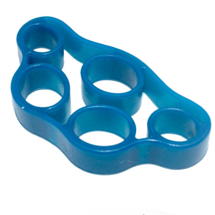 Silicone Tube Finger Exerciser with Pull Ring - Finger Training Device for Strengthening Fingers